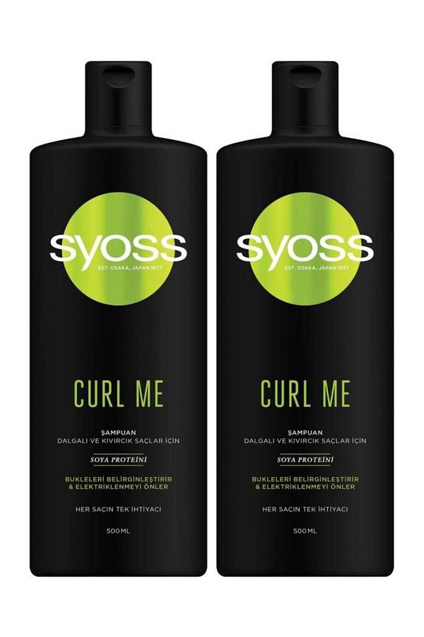 Syoss-Curl Me Curl - Defining Shampoo 500 ml Set of 2 1