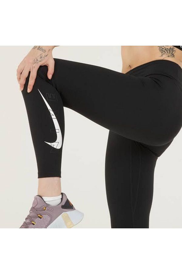 Nike DQ5560 010 Women s Sliding Collar Tight Sports Leggings Ankle Length Trendyol