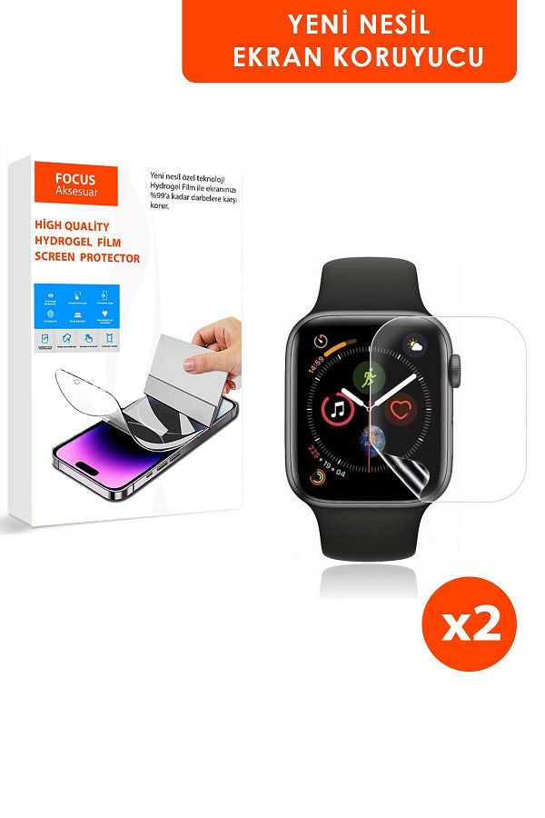 Focus Kaplama Samsung Watch 6 Classic 47mm Unbreakable Glass Special Cut Hydrogel Film 2 PCS Trendyol