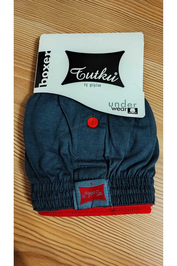 İncilaksesuar-2-Piece Passion Button Men's Boxer Set 1