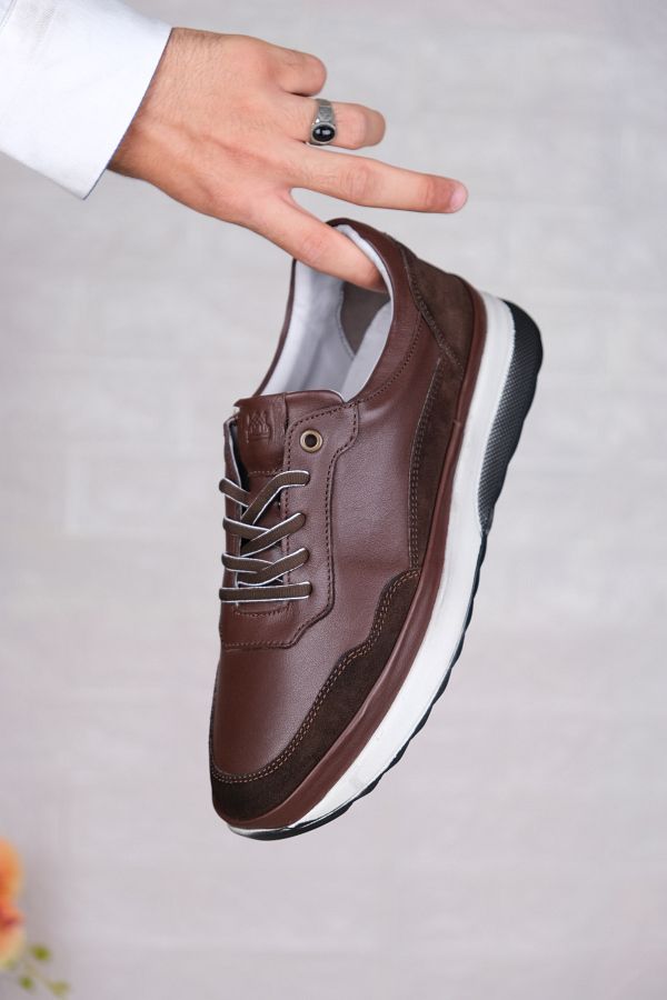 Stylish leather sneakers deals