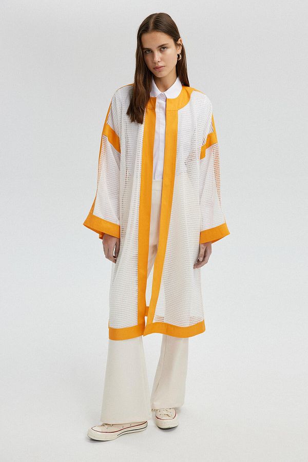 Long mesh jacket store