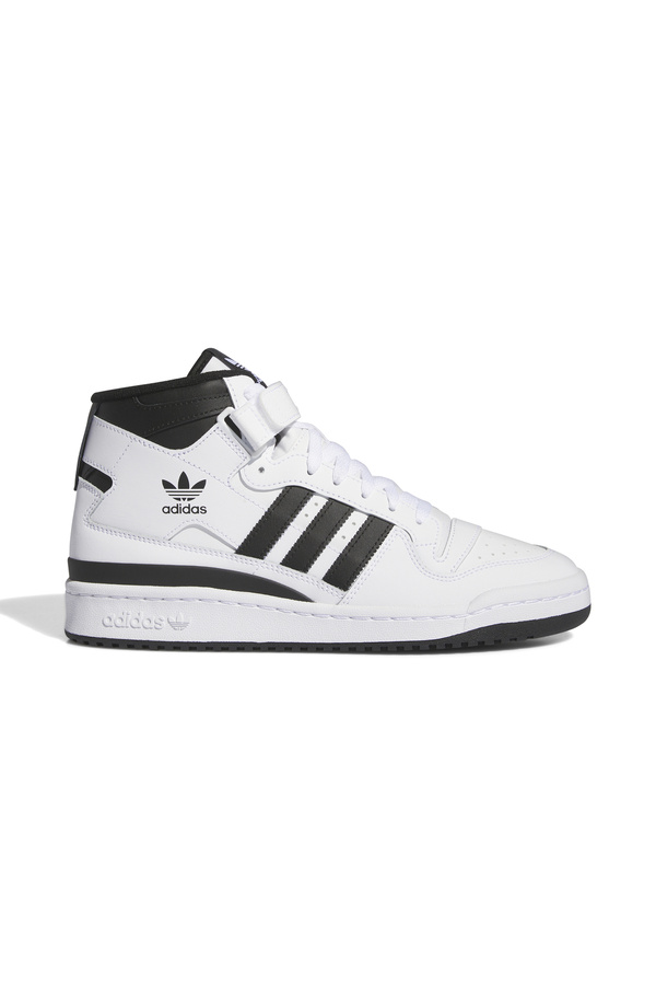 adidas White Forum Mid Casual Sneaker Sports Shoes- Trendyol