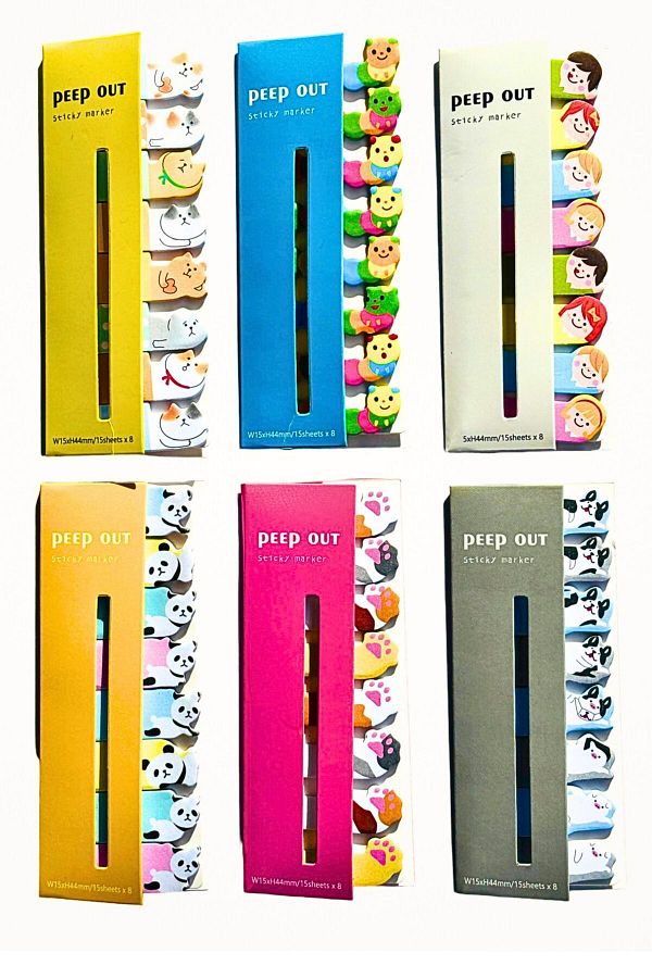 UĞURDAN-120 Sheets Figured Paper Finger Post - Marker 1 Piece (OPTIONAL) 1
