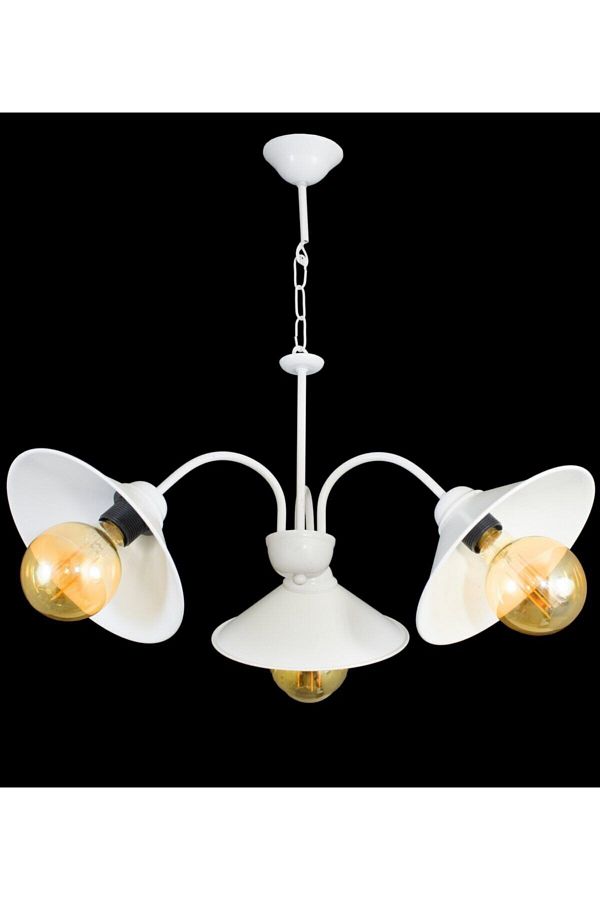 Lambadar-Stylish Design Retro Rustic Model Conical Chandelier 1