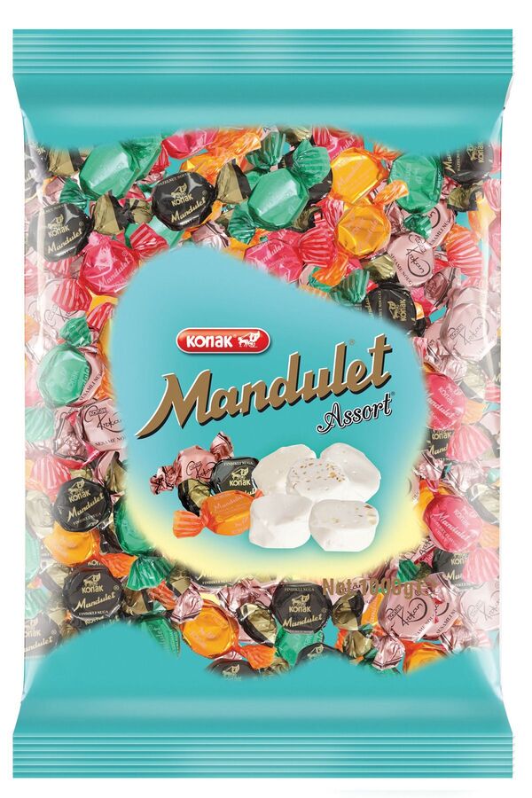 KONAK-1000 Gr Nougat - Mandulet Assort with Nuts and Fruits 1