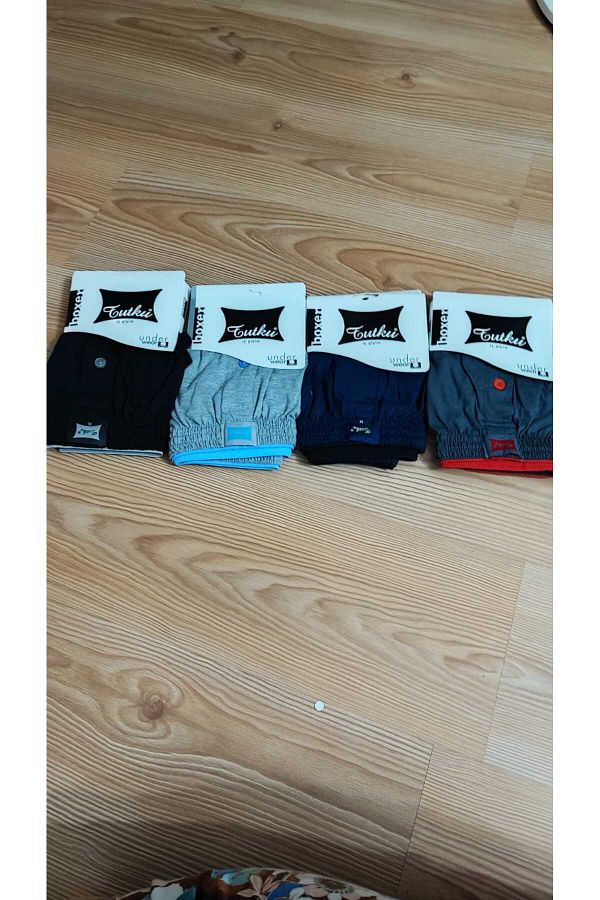 İncilaksesuar-2-Piece Passion Button Men's Boxer Set 1