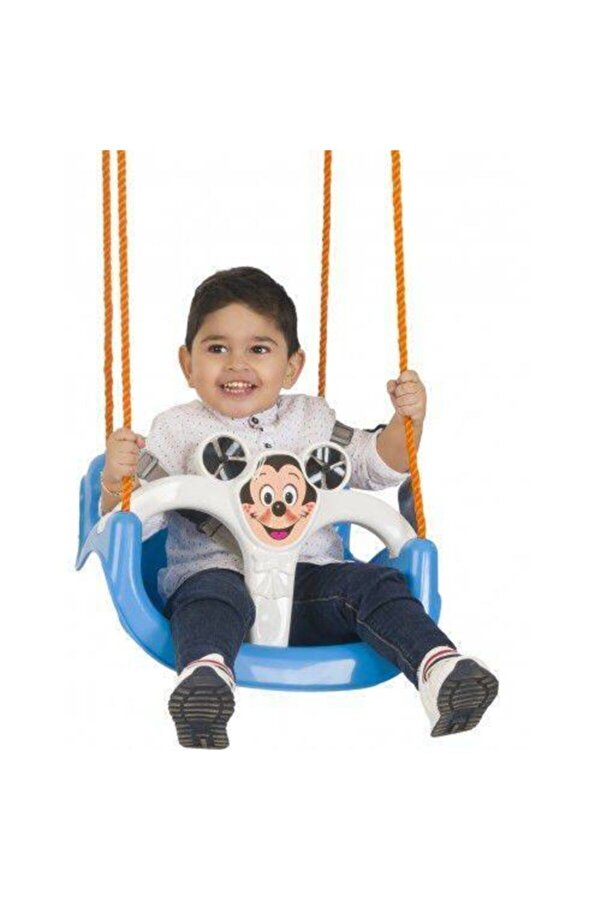 Enhoştoys Yeni Model Rüzgar Gülü Çocuk Salıncağı Evde Balkonda Terasta Bahçede Kolay Kurulum