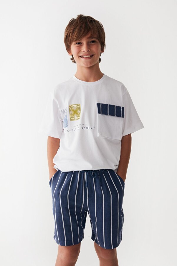 nk kids-Tricou BoHome alb pentru băiat - NK KIDS BCD 46337 1