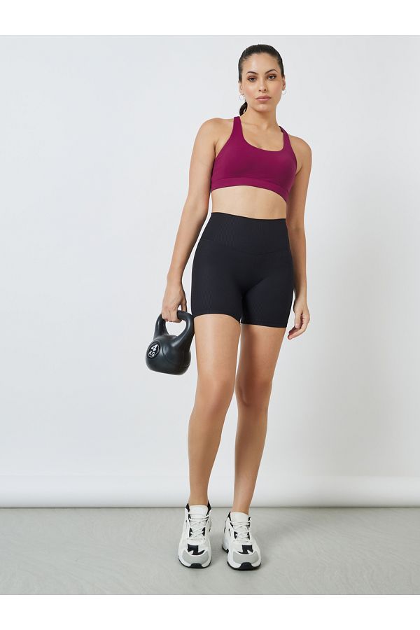 Cross over sports bra clearance