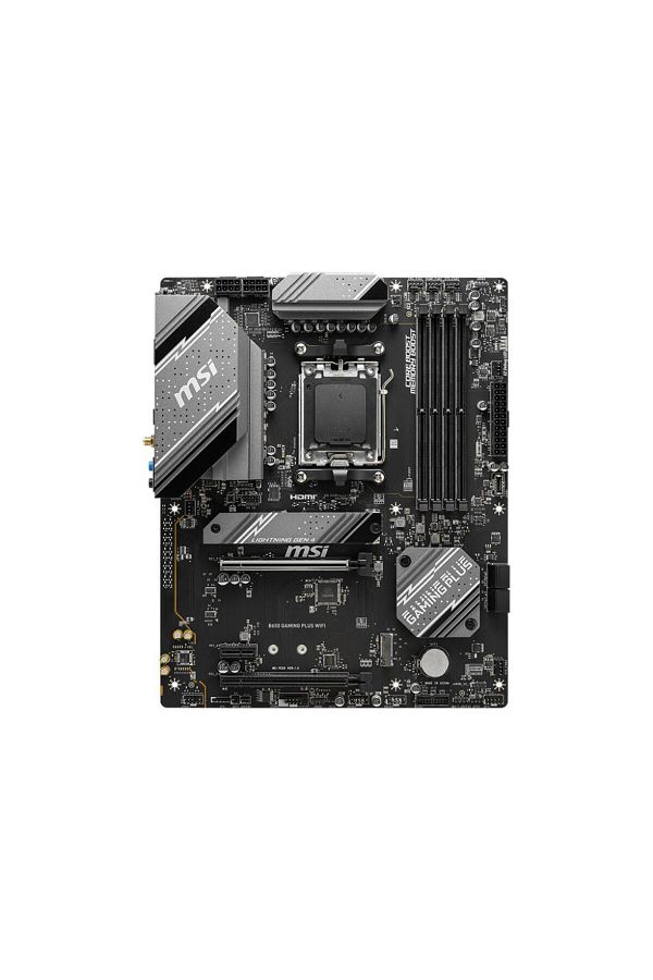 MSI-B650 Gaming Plus WiFi6 ATX - DDR5 6000MHZ(OC) HDMI DP M.2 USB3.2 2.5G LAN 1