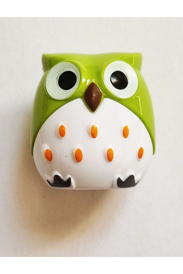 Modellino-Owl Double Hall 2-Piece Pencil Sharpener with Garbage Tank - 1 Piece with Color Options 1