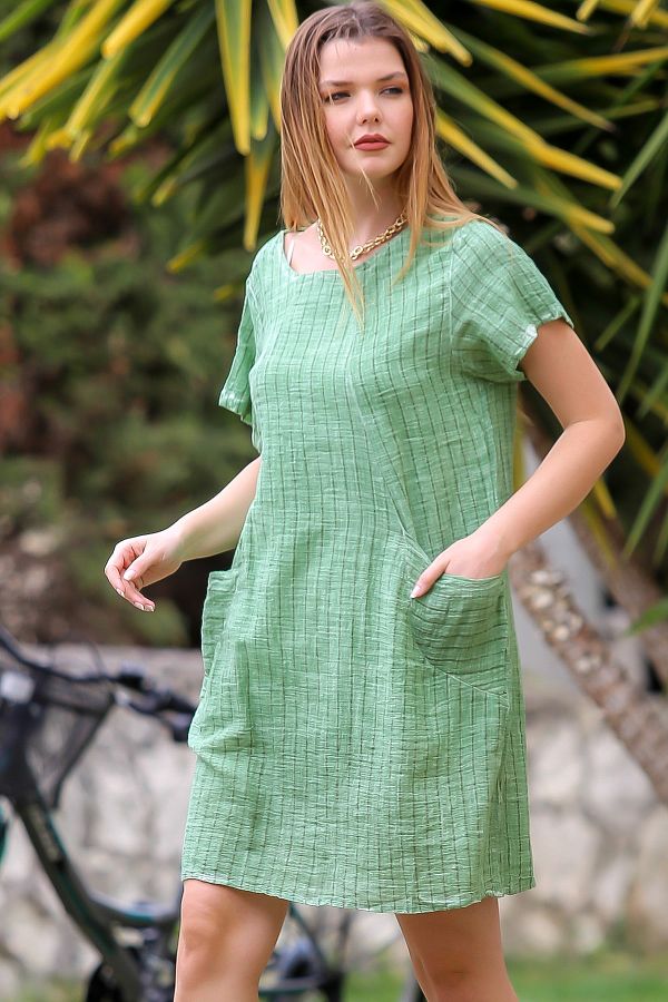 Light green casual dress hotsell