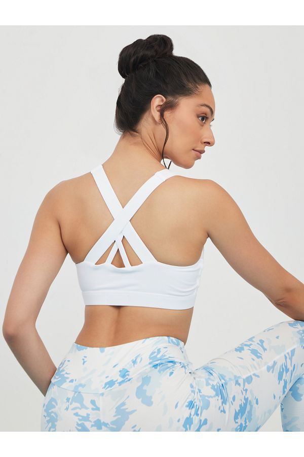 Styli Cross Back Firm Support Sports Bra Top Trendyol