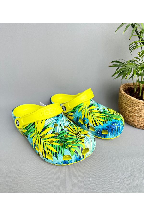 Crocs tropical floral shop