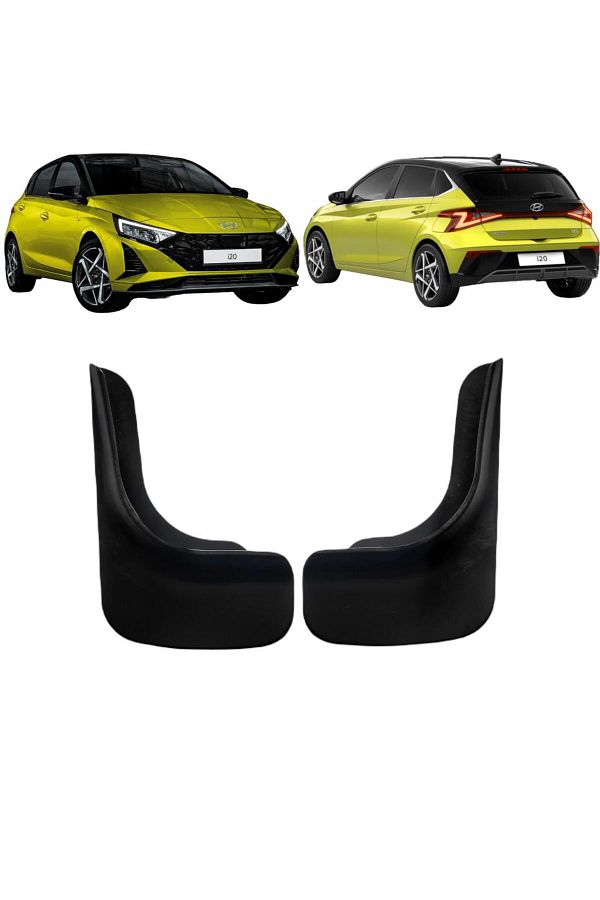 Yeni Dünya-Hyundai i20 After 2020 2-Pack Mudflap Dust Cover HYU0UZ010 1