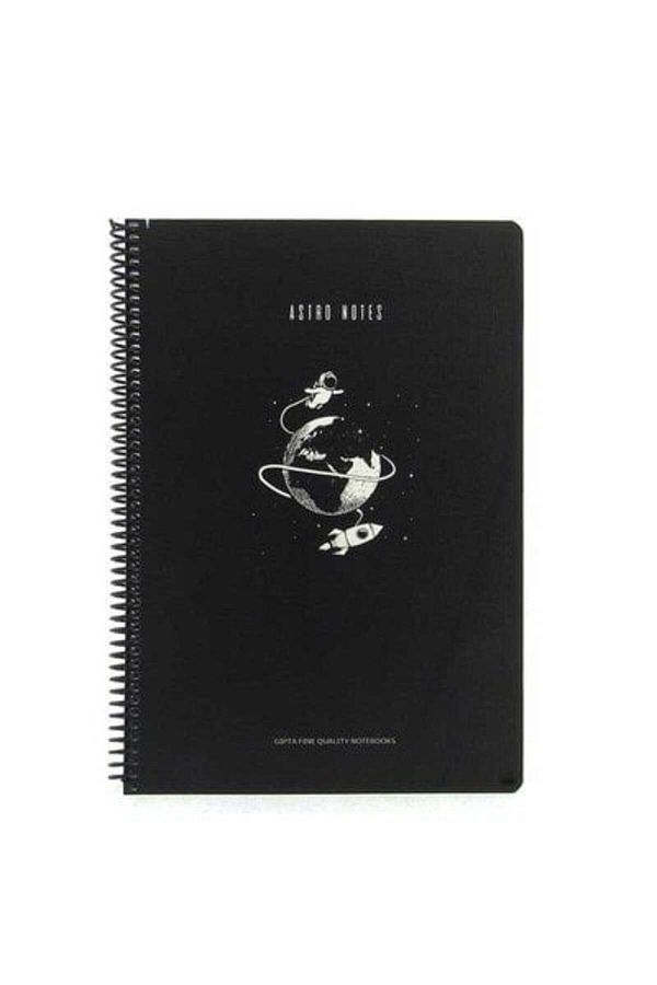 Gıpta-Astro Notes Spiral World Paperboard Cover 100 Sheets A4 Lined Notebook 1
