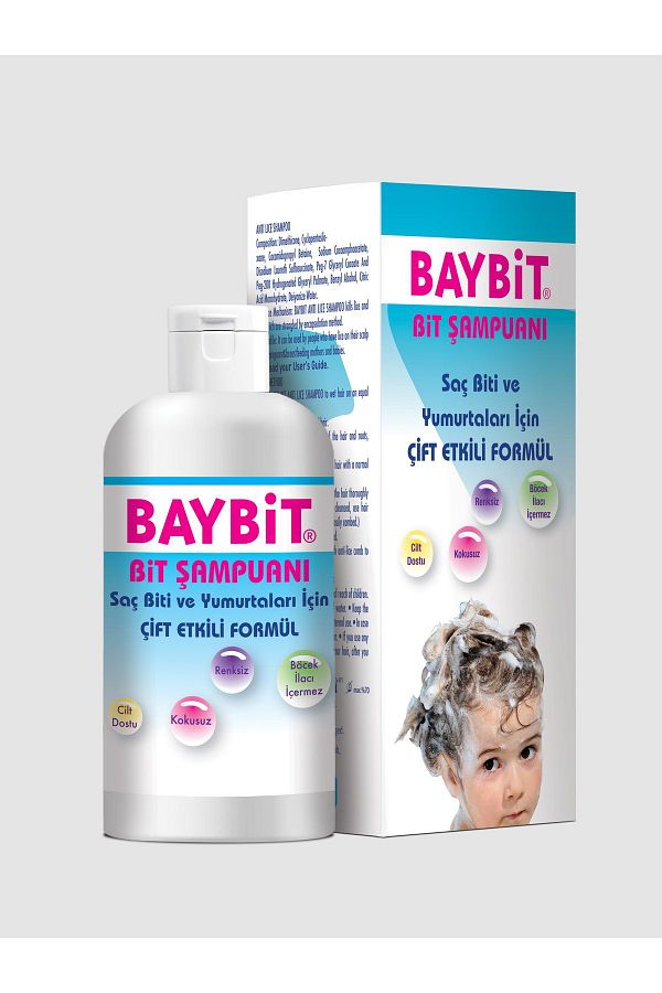 BAYBİT-100 مل شامبو القمل 1