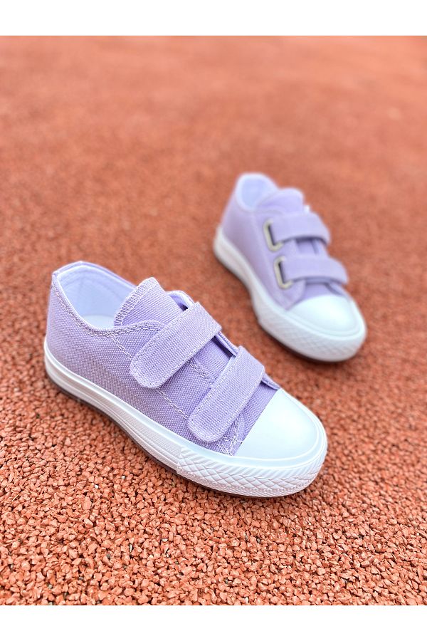 NS Little Lighted Girls Sneakers Velcro Wide Fit Sports Shoes 31 35 Lightless Trendyol