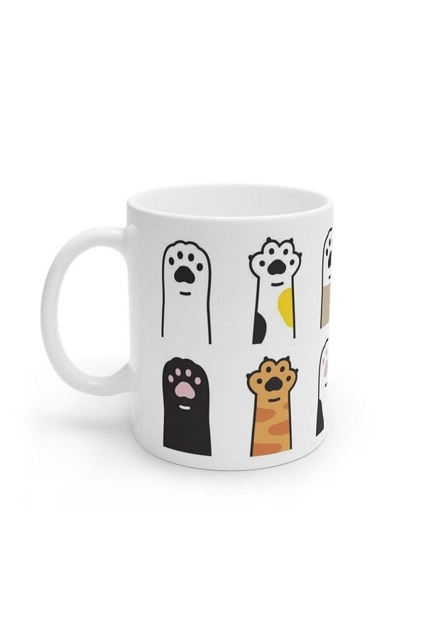 LikyaDükkan-Cat Paws Cat Paws Mug 1