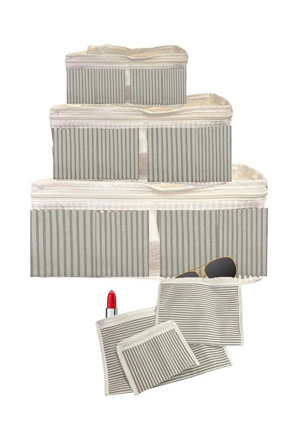 CMT Suitcase Travel Bag Inside Bag Organizer Set of 6 Trendyol