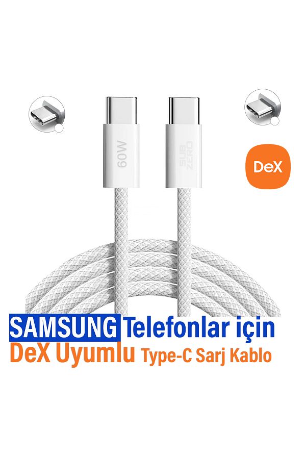 EXENAR-Samsung DeX Compatible Type-C Cable - Connection Cable to Samsung Phone and Computer 1