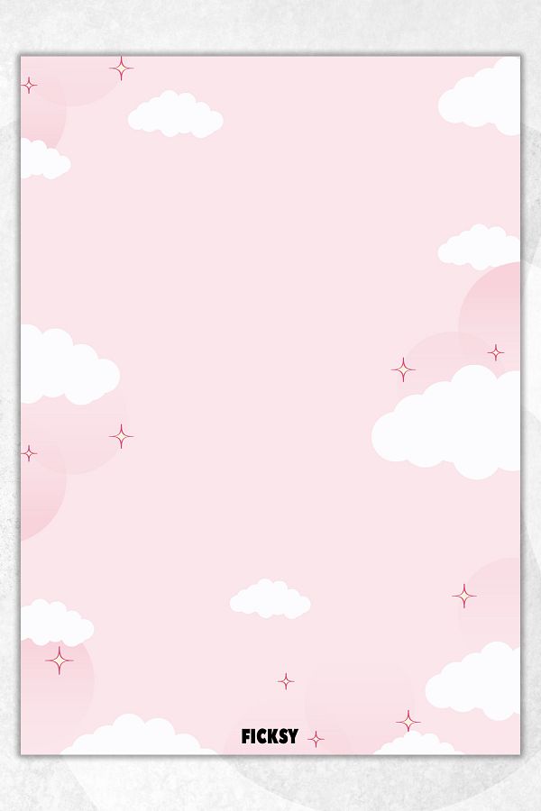 Ficksy-A5 Size Cloud Note Paper - 50 Sheets To Do List Memo Pad 1