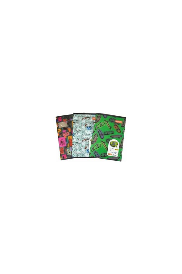 Mynote-Text A5 80/4 PlsPatterned Cover Notebook 1