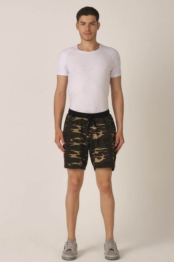 ALEXANDERGARDI-Camouflage Patterned Shorts E21-50300 1