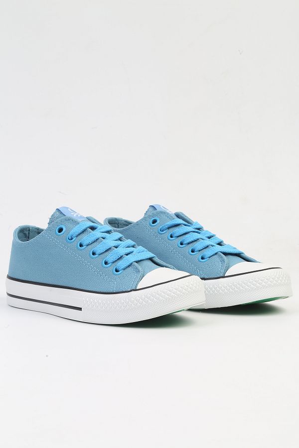 Benetton-Niebieski - Damskie buty sportowe 1
