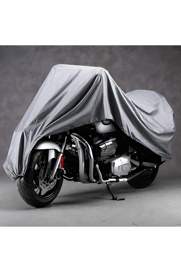 Astana Global LLC Motor Anaconda 150 Motorcycle Tarpaulin Motor Tarpaulin with Miflon Premium 4 Season Protection Gray Trendyol