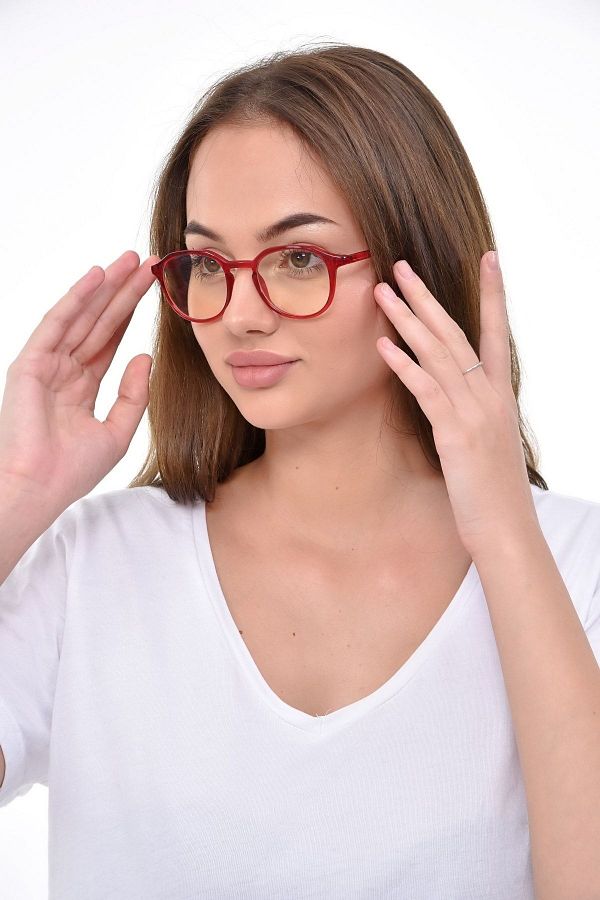 PETİTO-Talita Unisex Red Blue Light Protection Computer and Screen Goggles (47-20140 Light Medium) 1