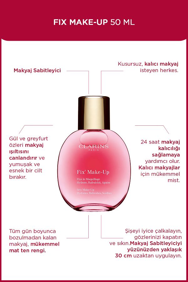 Clarins-فيكس مكياج 50 مل - مكياج مثبت 1