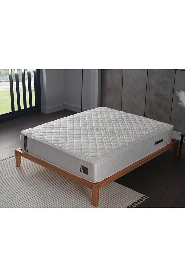 Trendylife-Saltele Pat Matlasate Yuvalin Home - 160x200 cm, Dubla 1
