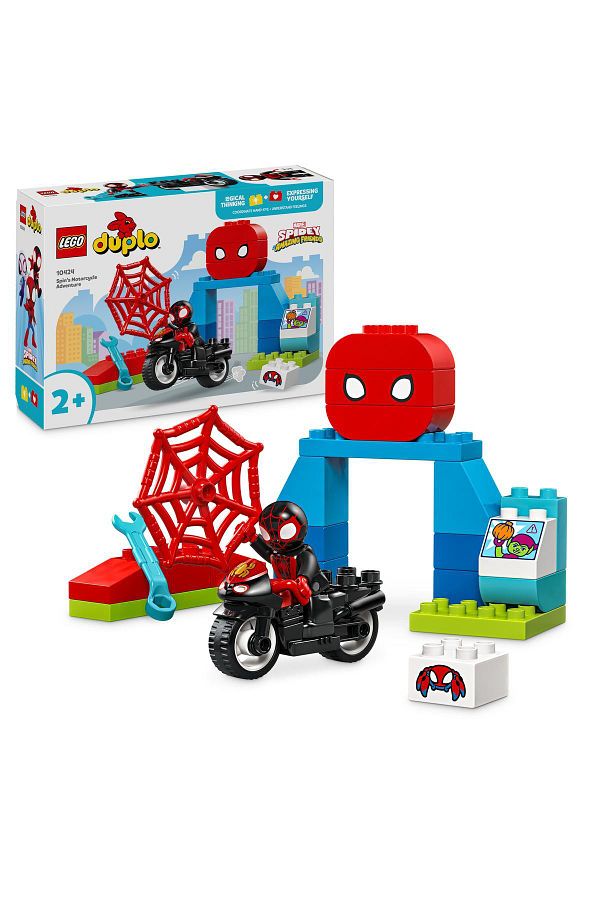 LEGO DUPLO 10424 Model Motorcycle Adventure Spider for Kids Ages 2 and Up Trendyol