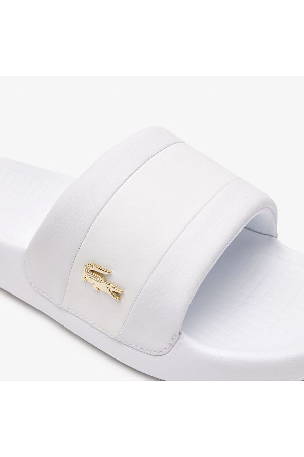 Lacoste Men s White Slippers 45CMA0089 21G Trendyol