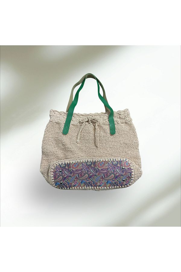 Lion-Rope Knitted Bag 1