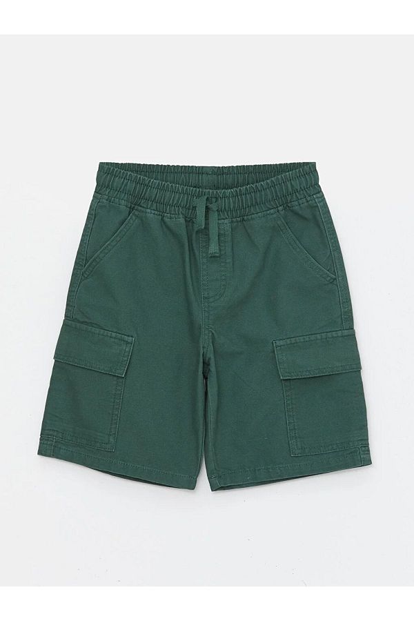 Boys green cargo shorts discount