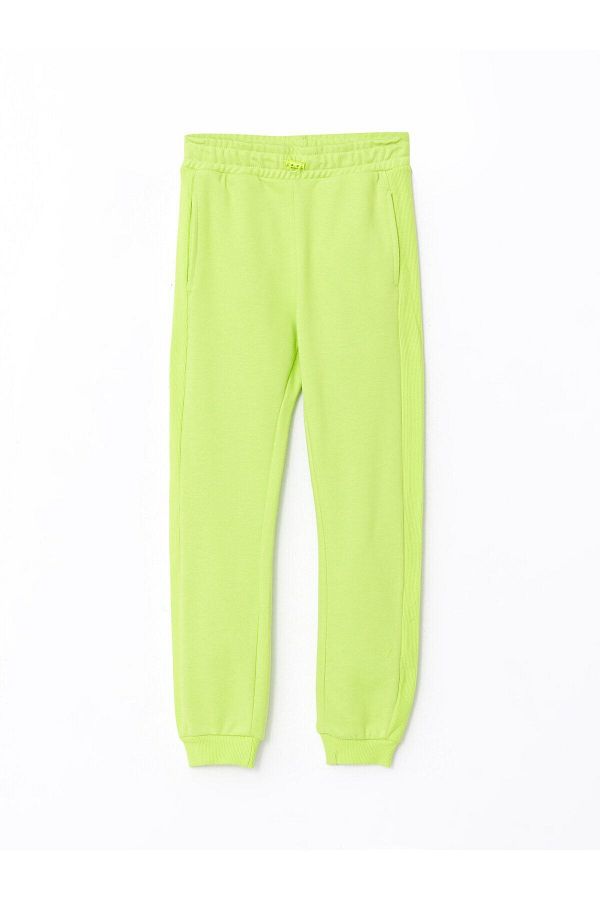 LC Waikiki-Κορίτσι - Basic Elastic Waist Jogger Sweatpants 1