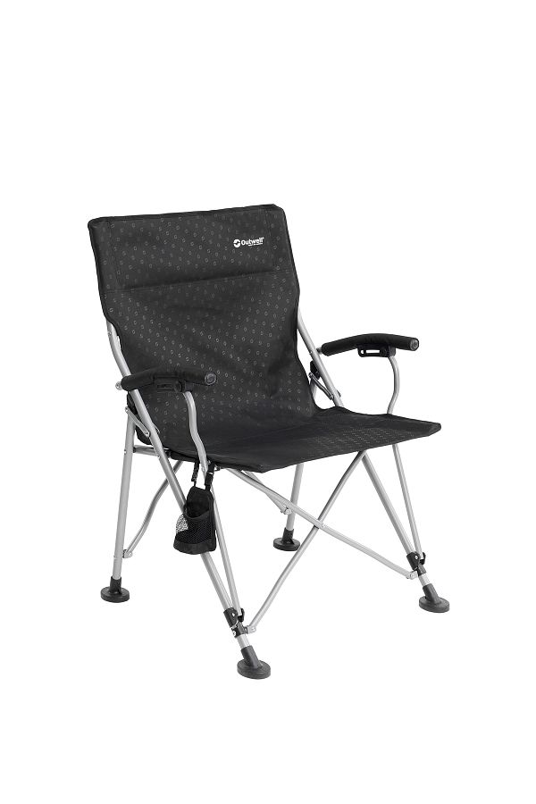 Outwell Campo XL Ultra Comfortable Black Folding Chair Trendyol