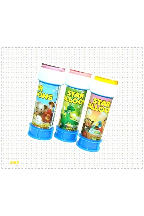 OMZ Star Bubbles Mini Baloncuk Köpük Oyuncakçı 3 Adet Zeka Zihin Geliştirme Cocuk Egitici Oyuncaklar