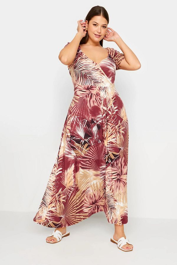 Lycra wrap dress discount