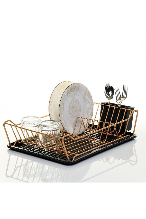 Hagen Countertop Kitchen Dish Drying Rack Stainless Dish Rack Organizer Trendyol