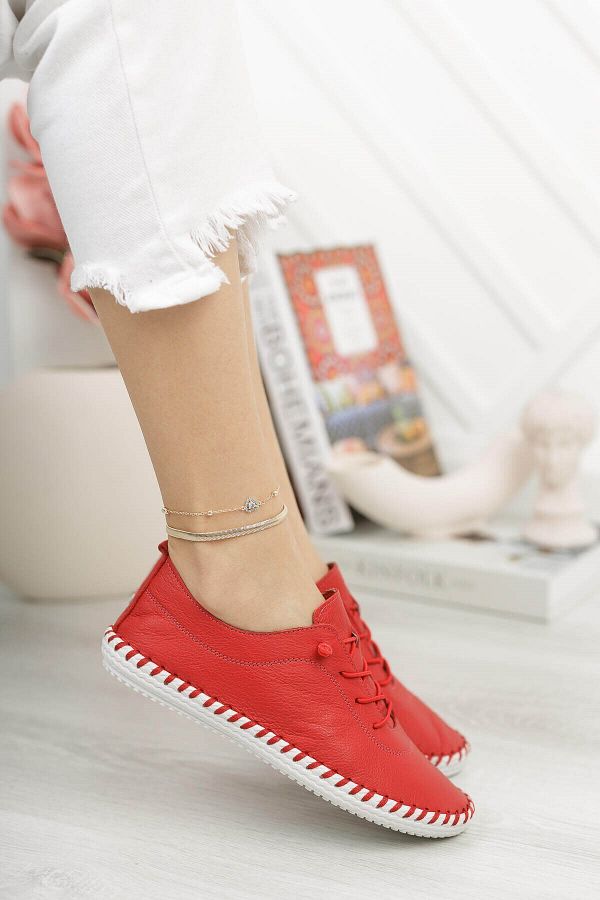 Aleza Shoes-Pantofi de zi cu zi pentru femei din piele naturală 1