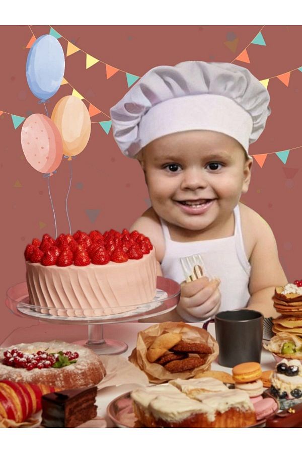 Baby chef hat outlet