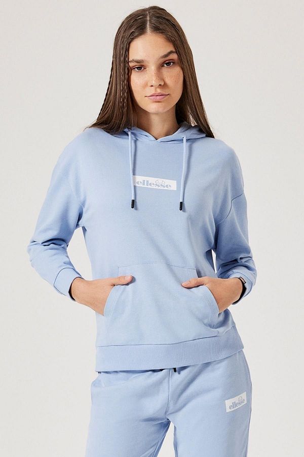 Light blue ellesse hoodie hot sale