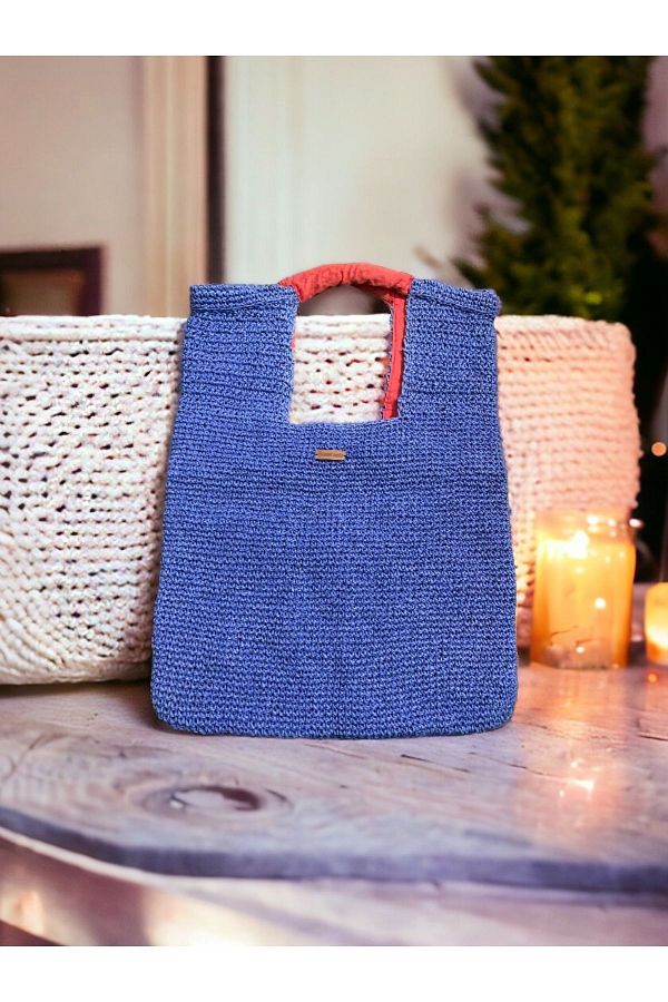 Lion-Rope Knitted Bag 1