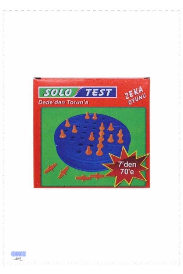 OMZ Solo Test Zeka Oyunu Kız Cocuk Erkek Cocuk Oyuncak Egitici Oyuncak Kız Cocuk Erkek Cocuk Egitici Mo