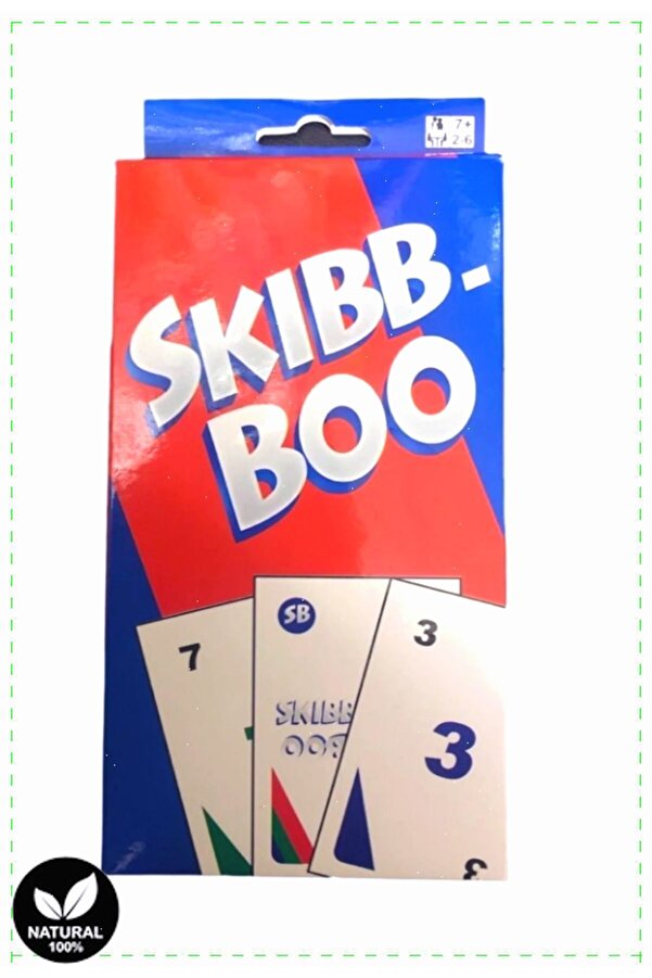 OMZ Egitici Ögretici Skıbbboo Kart Oyunu 2-6 Oyuncu Egitici Kız Erkek Cocuk Oyuncak Montessori Oyuncak