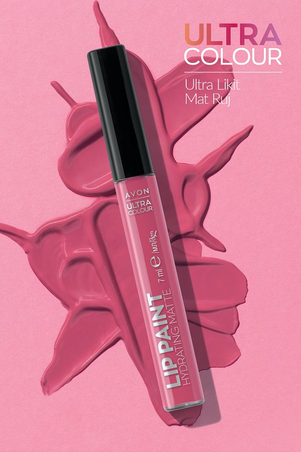 AVON-Ultra Color 7 Ml.Crushed Orchid - Matte Lipstick 1